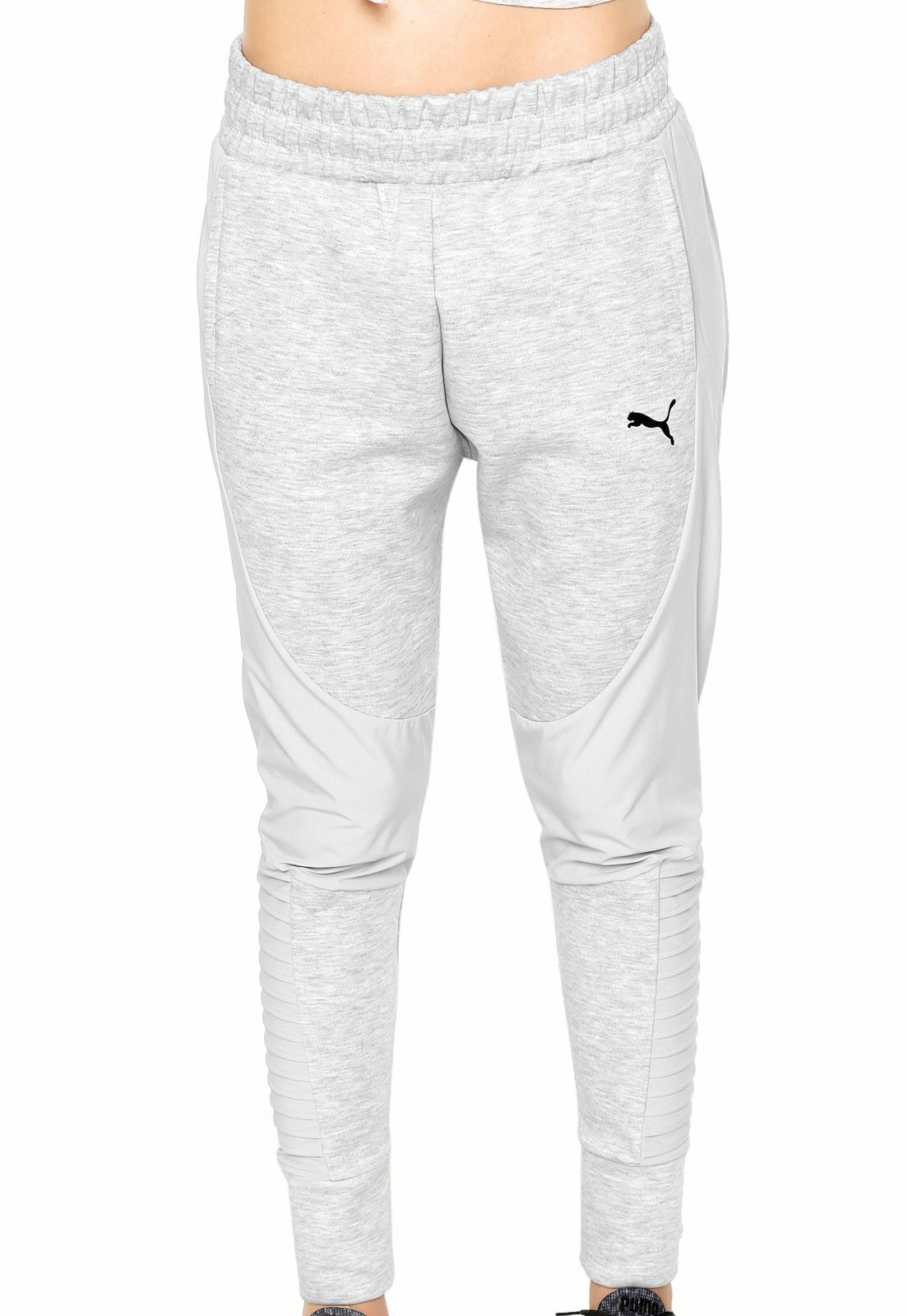 PUMA EVOSPRIPE 女子 運動長褲 灰色 (特價貨品，不設退換)