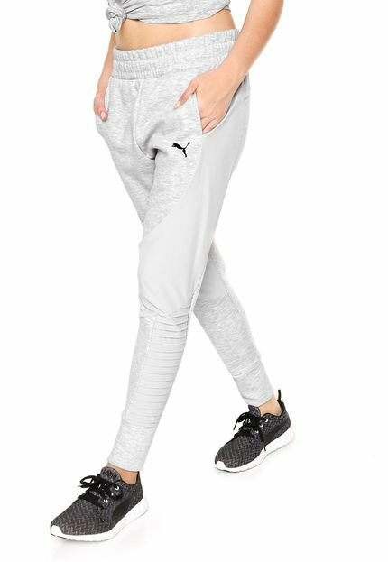 PUMA EVOSPRIPE 女子 運動長褲 灰色 (特價貨品，不設退換)