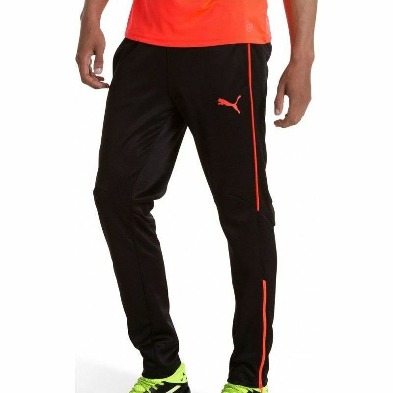 PUMA EVOSPRIPE 男子運動長褲 黑橙色 (特價貨品，不設退換)