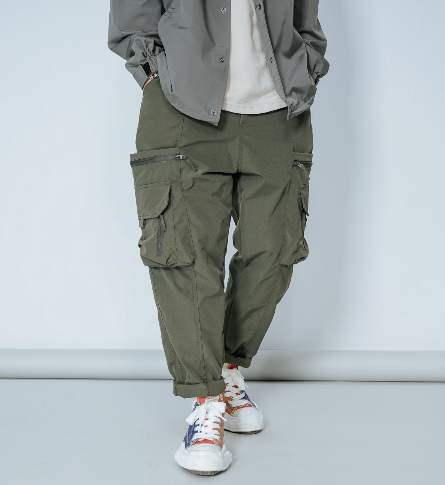 Doupicks 🇯🇵多口袋防潑水工作褲 日系選品