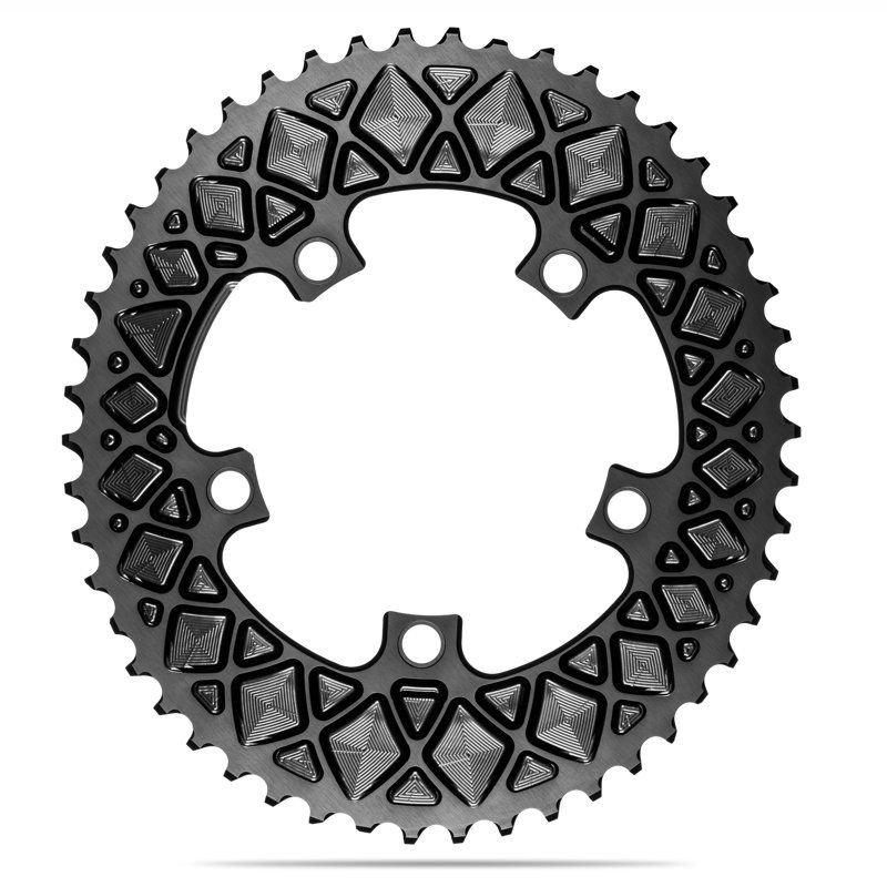 AbsoluteBlack Premium Oval BCD110X5 Road Chainring (For Road Pre 2014 crank)