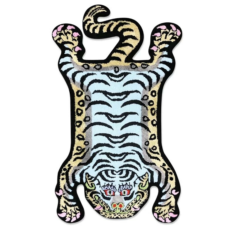 RAW EMOTIONS 西藏虎毯 藍色