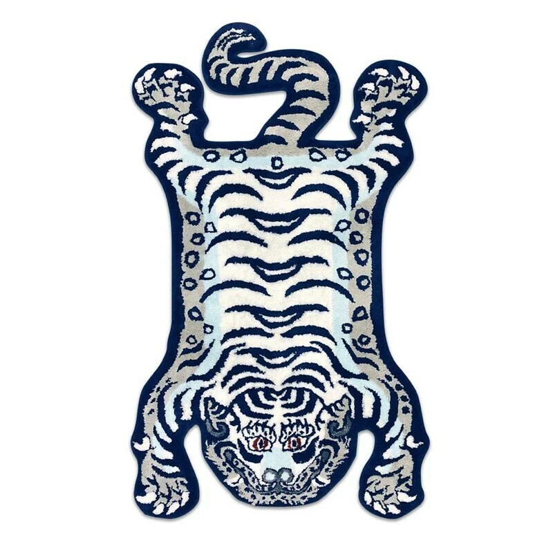 RAW EMOTIONS 西藏虎毯 白色