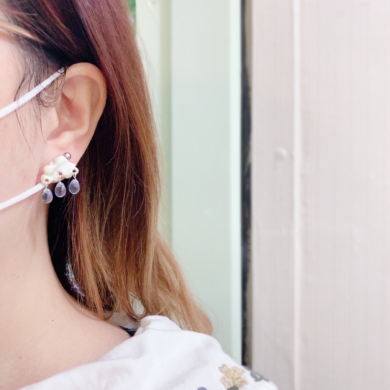 Palnart Poc 日本制雨雲耳環