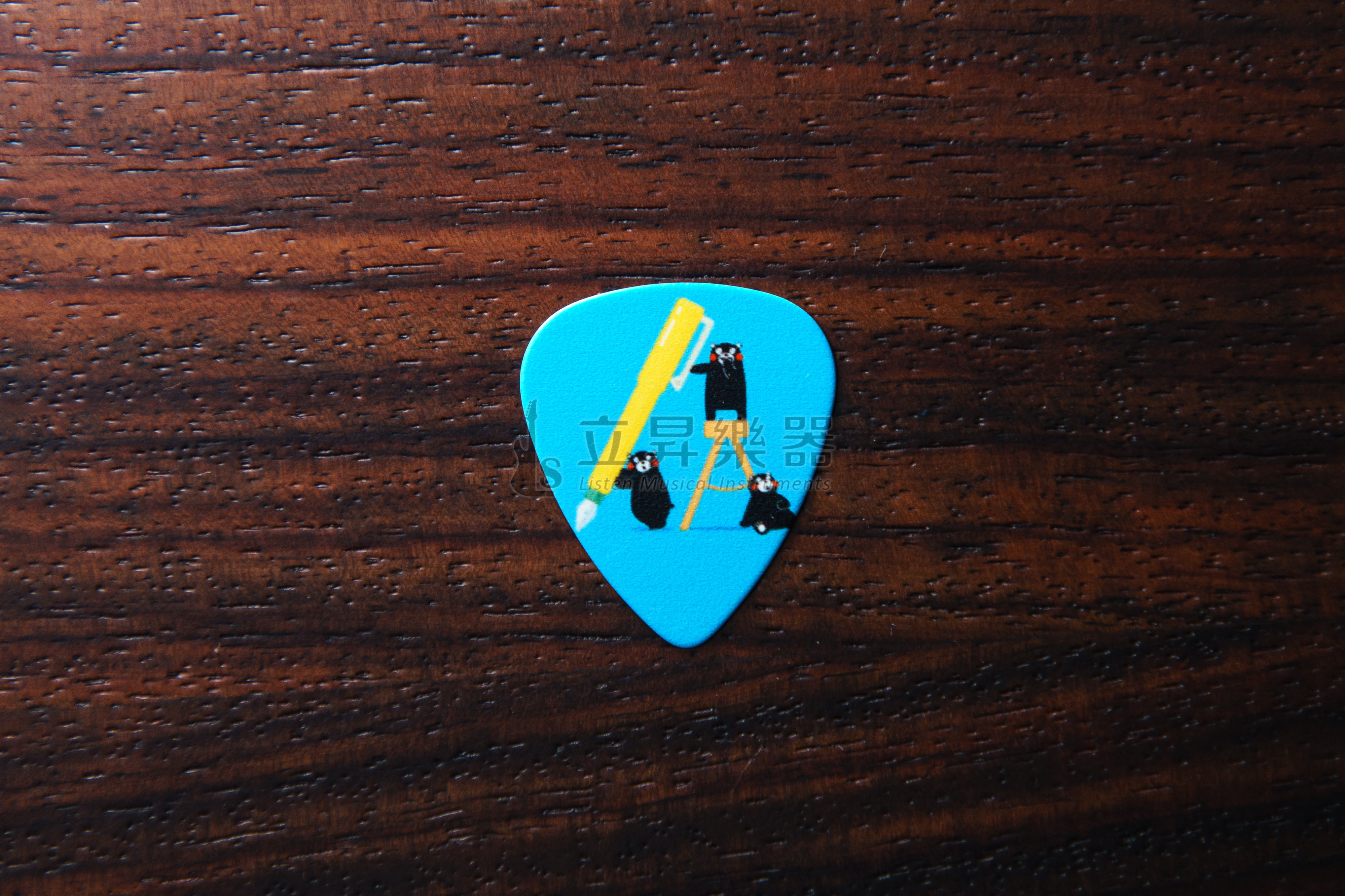 熊本熊 GPI-Kumamon 0.46mm Pick 吉他彈片 四款可選 第 4 張圖片｜三峽吉他 / Bass