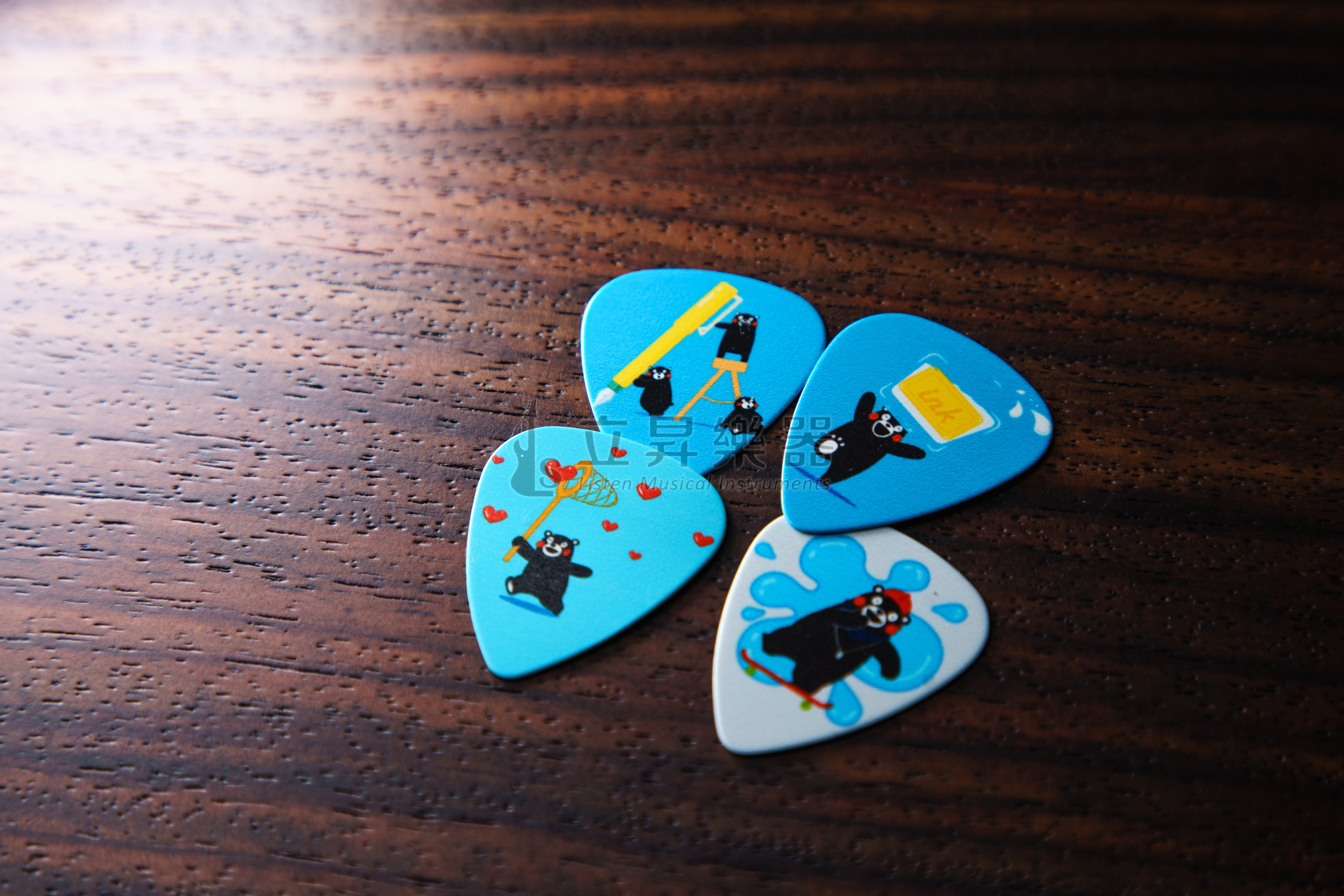 熊本熊 GPI-Kumamon  0.46mm Pick 吉他彈片 四款可選