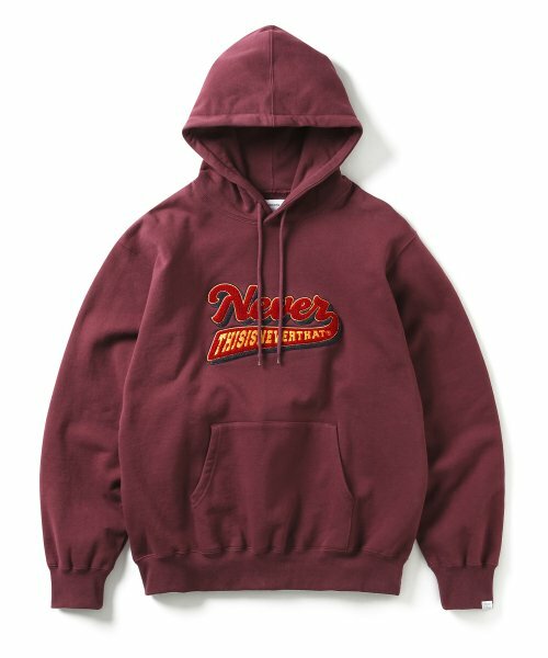 THISISNEVERTHAT Never Embroidery Hoodie 大學生 帽T TN213TSWHO06