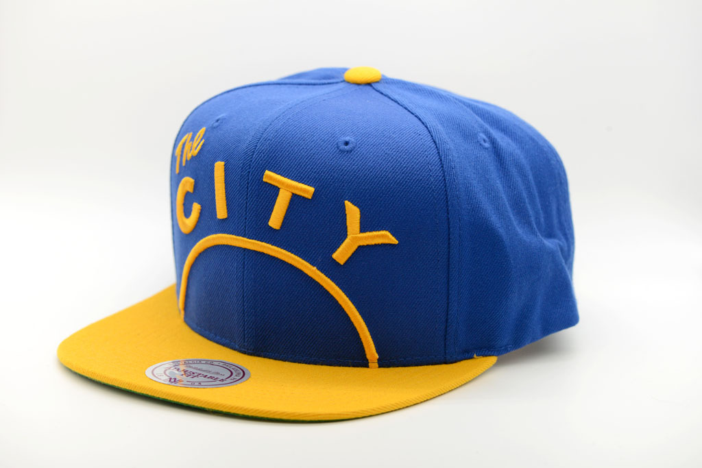 Mitchell & Ness 金州勇士隊 Cropped XL Logo 可調式帽子