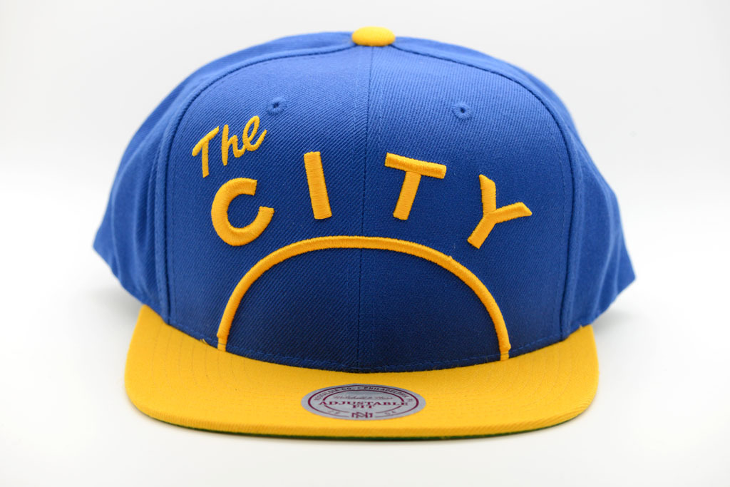 Mitchell & Ness 金州勇士隊 Cropped XL Logo 可調式帽子