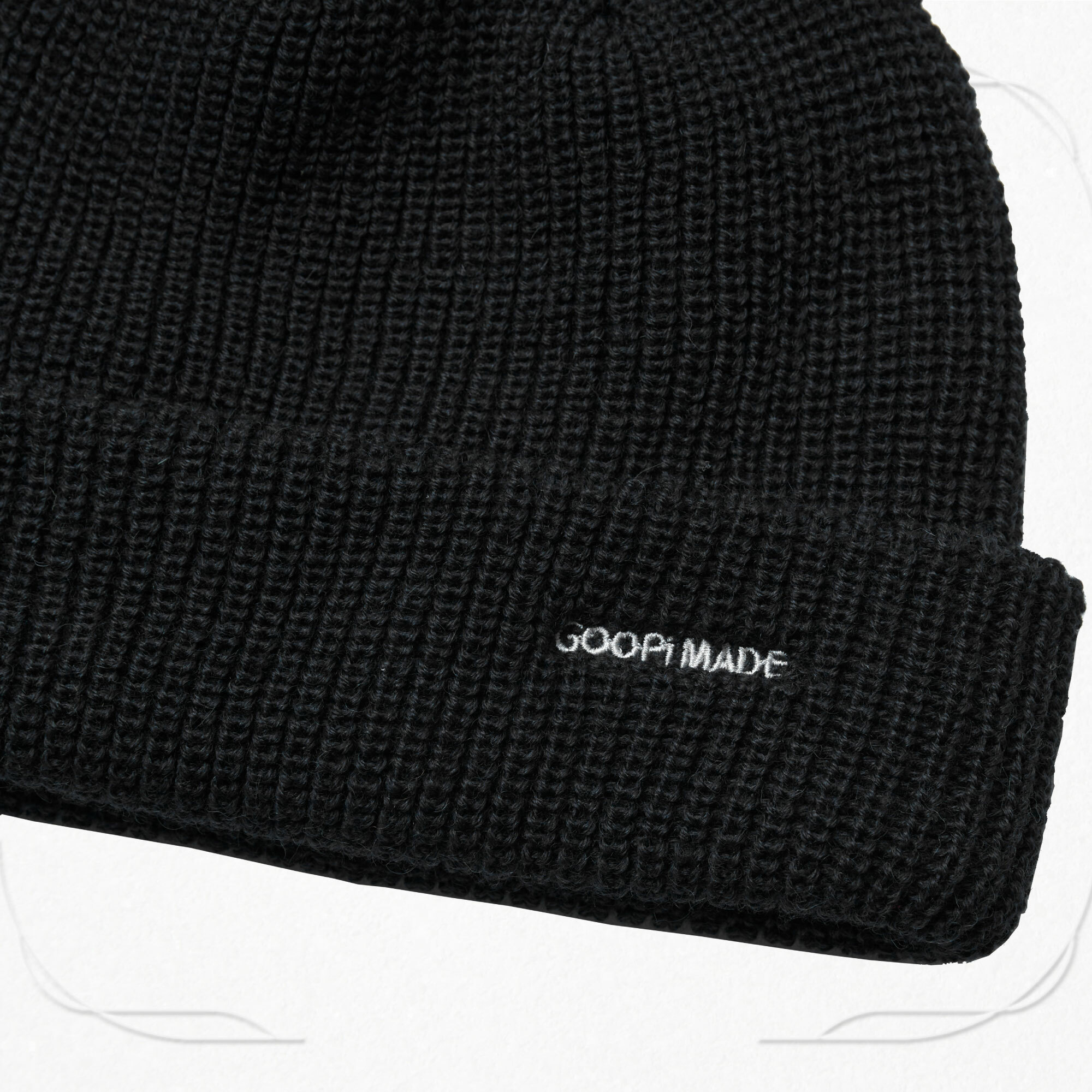 MB-01” Softbox Knit Beanie - Shadow