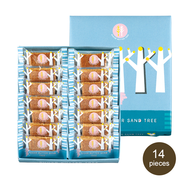 日本禮盒 Sugar Butter Sand Tree 原味奶油夾心