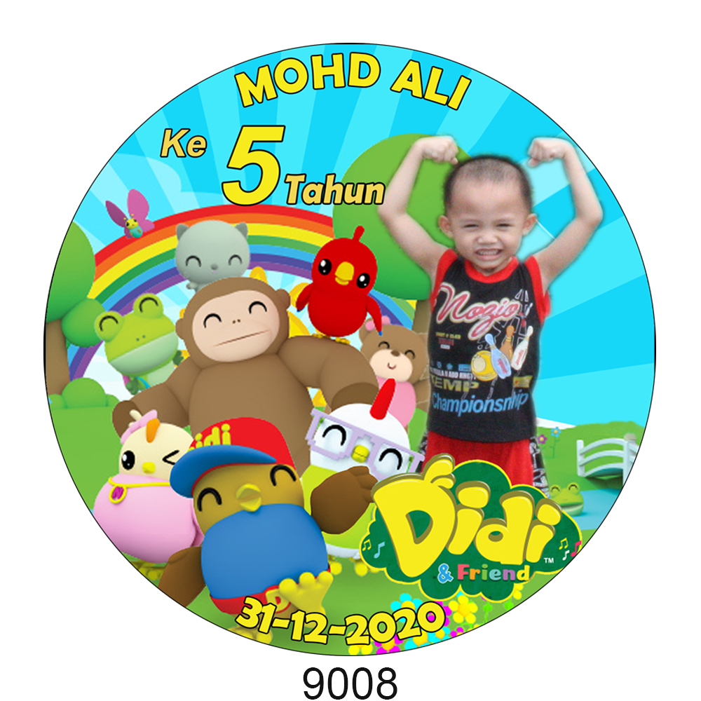 Didi And Me (Edible Image Size)