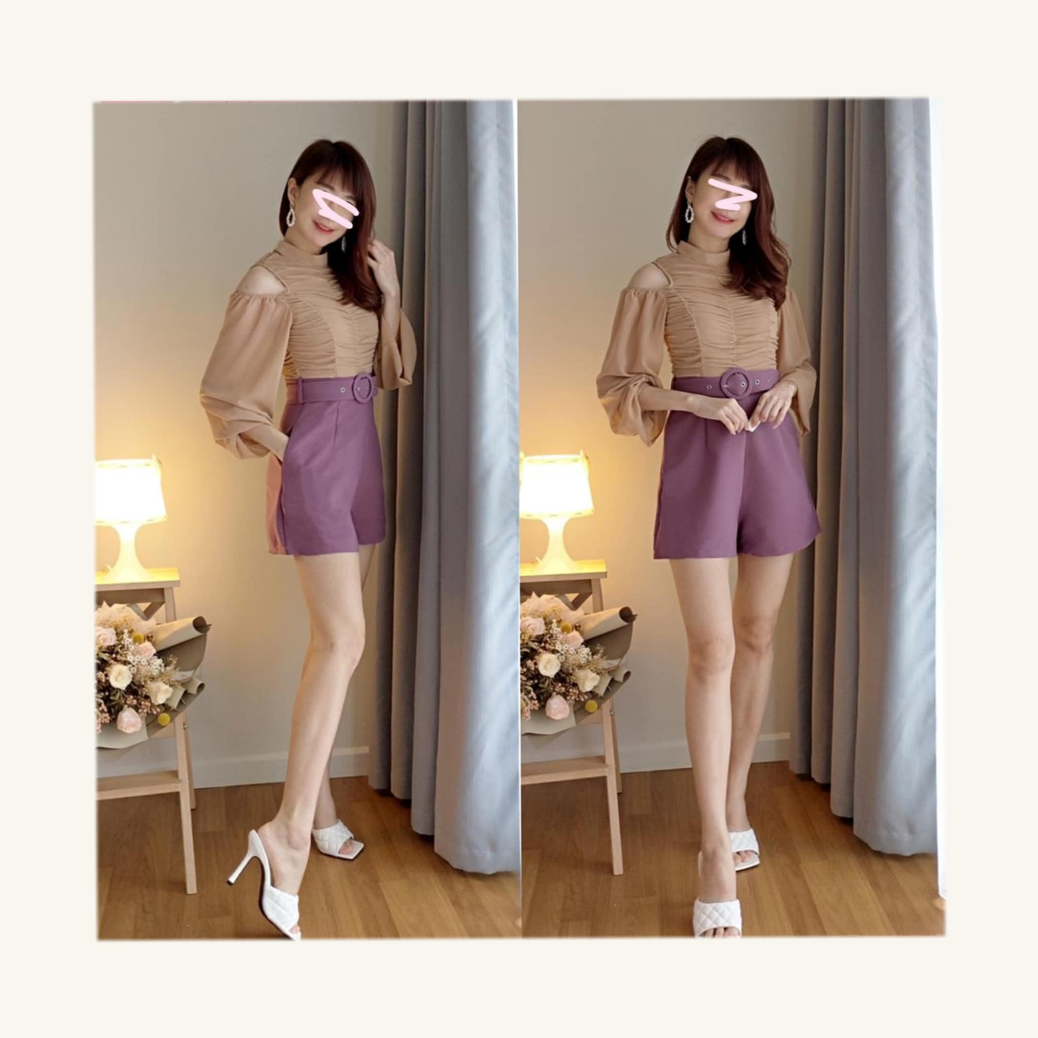 DS112049 - Premium Jumpsuit With Belt