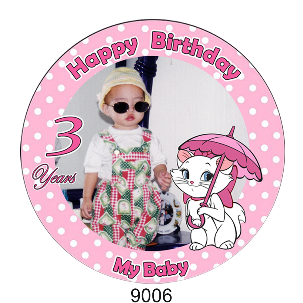 Any Cartoon And Me (Edible Image Size)