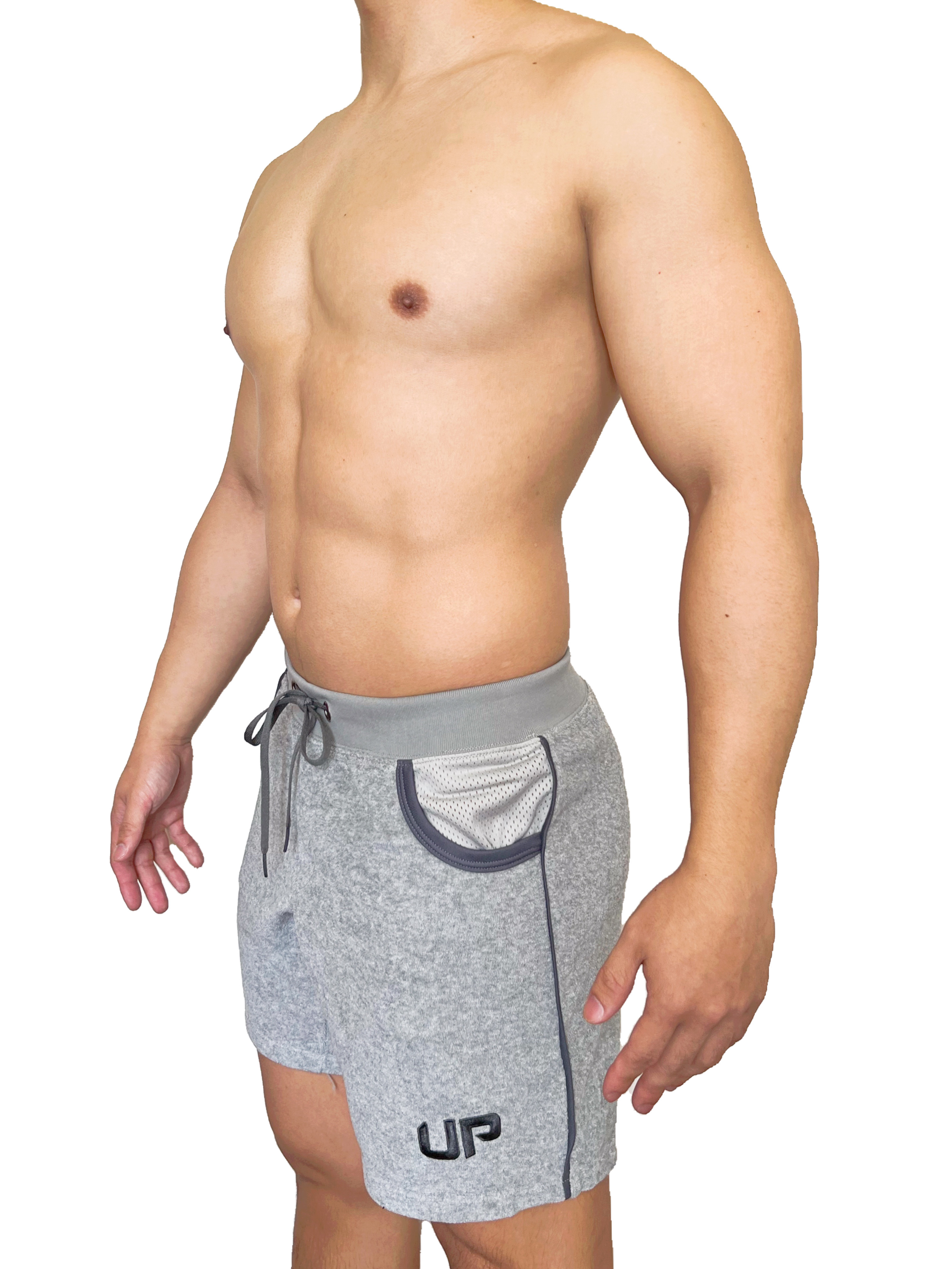 Taoru Sweat Shorts 毛巾運動褲 鯊魚灰