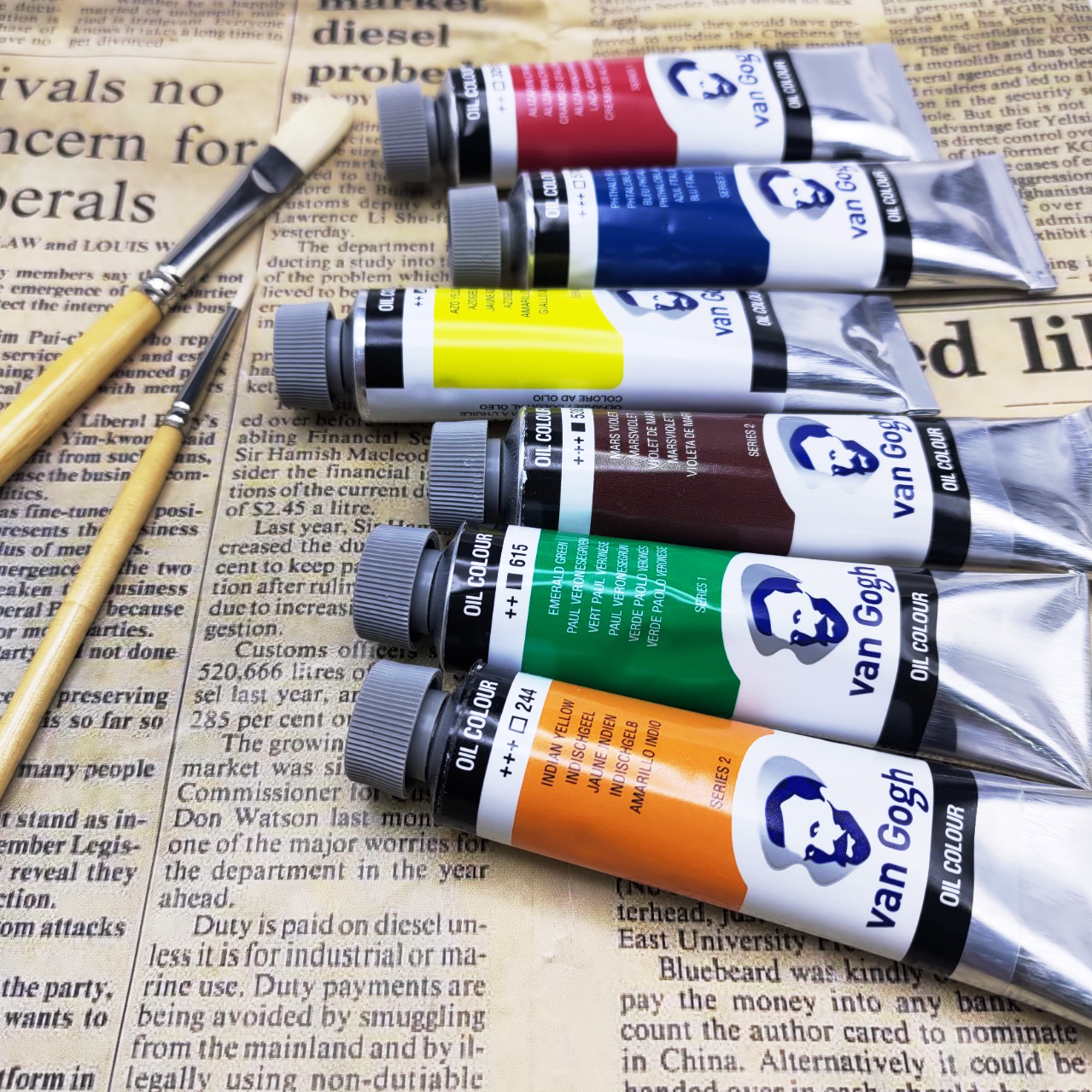 梵谷Van Gogh-單支油畫顏料