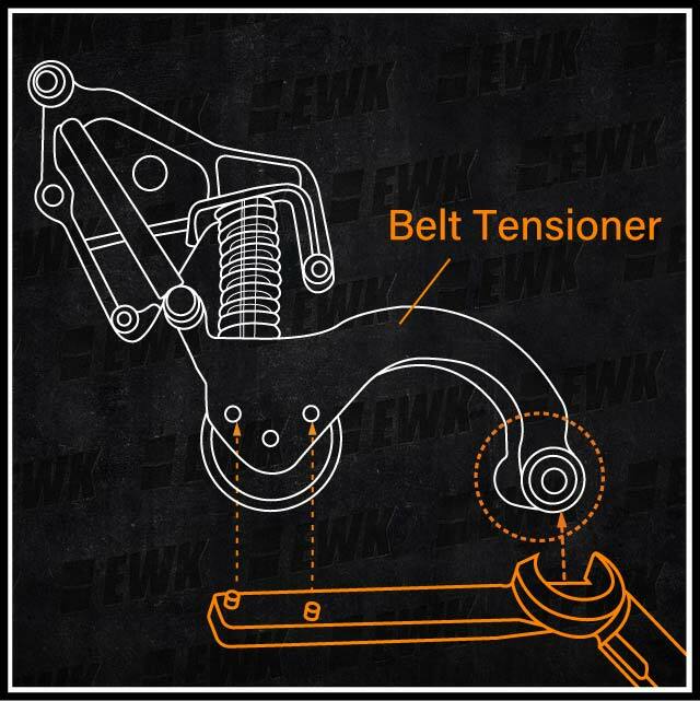 Serpentine Belt Tensioner Removal Tool EWK