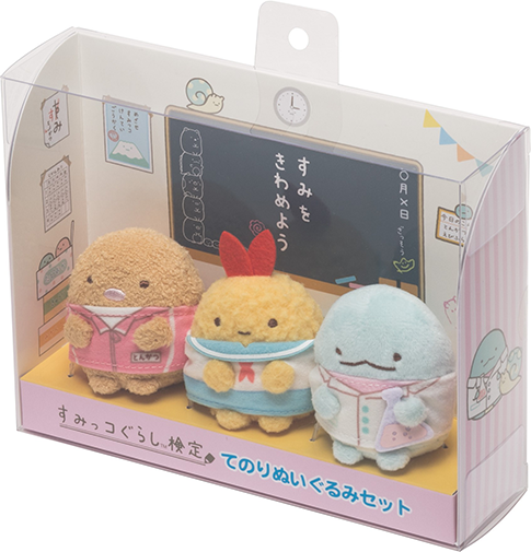 日本限定- 角落生物 檢定二代 盒裝手玉 豬扒/炸蝦/恐龍