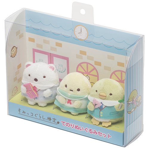 日本限定- 角落生物 檢定二代 盒裝手玉 白熊/珍珠/企鵝