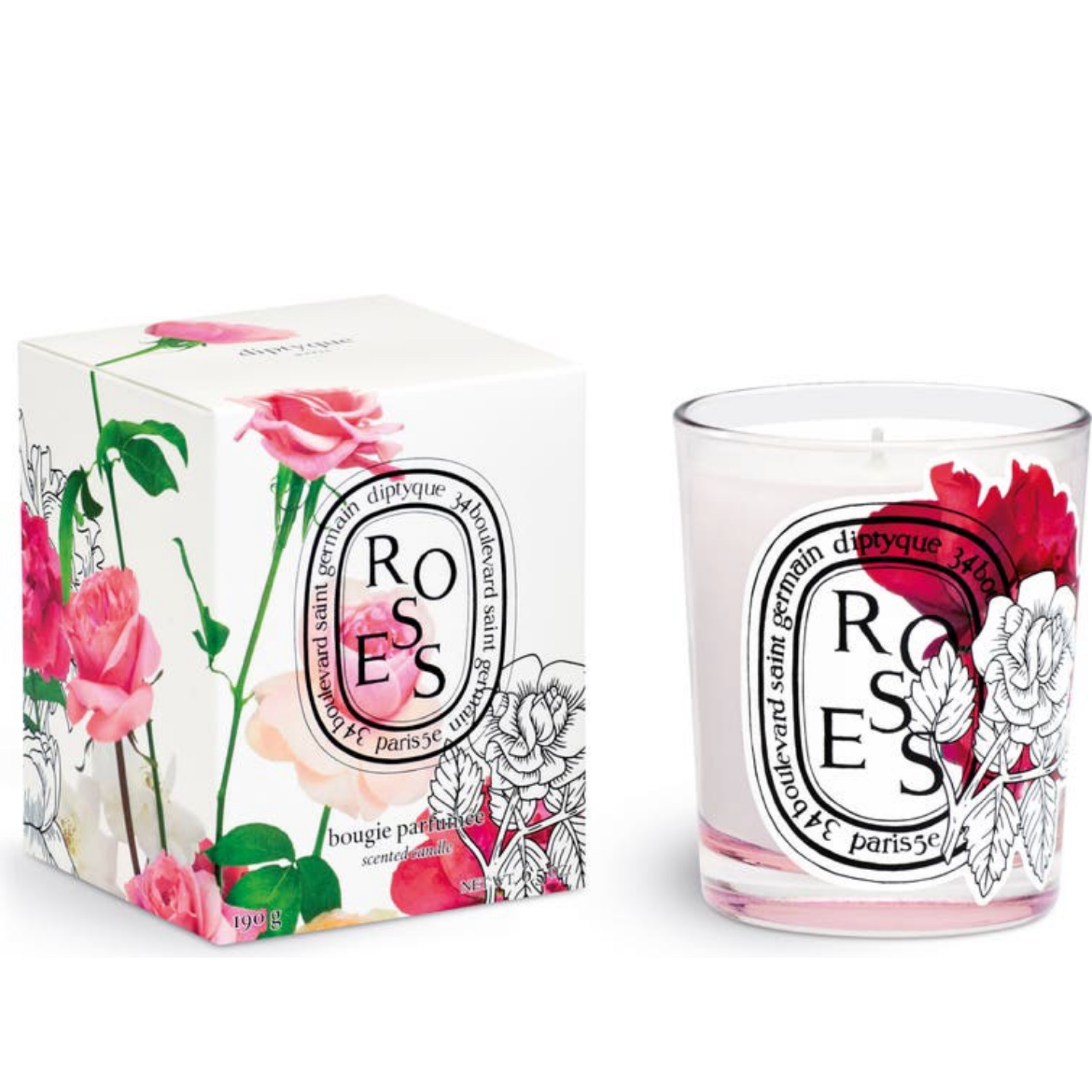 diptyque - 限量款✨Roses Candle 蠟燭 190g