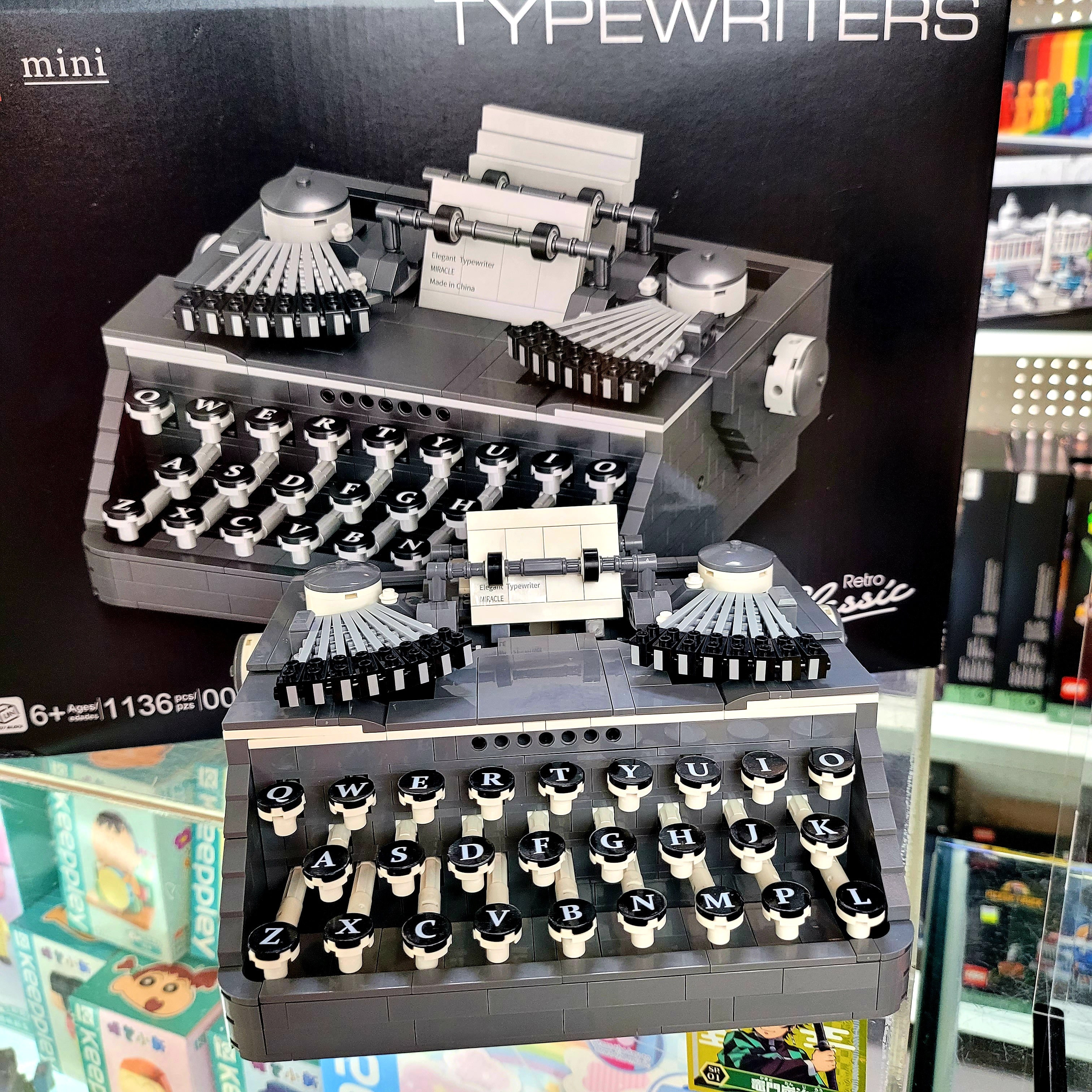 創意積木系列 復刻打字機 (1136塊) typewriters