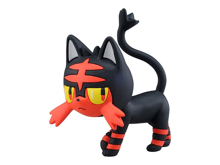 Takara Tomy 寵物小精靈 模型- 10 火斑喵  (亞洲版)