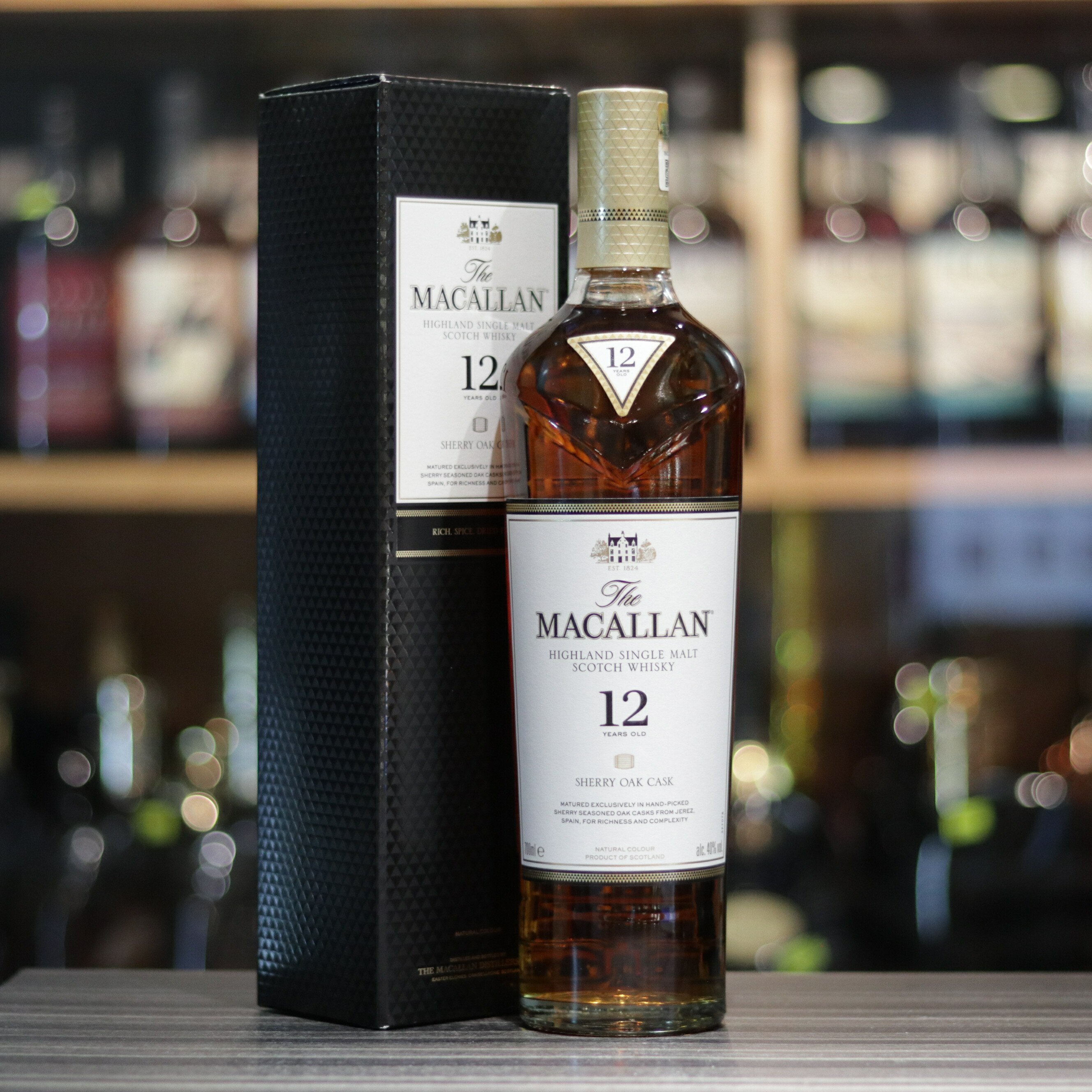 Macallan 12 Year Old Sherry Oak - 70cl/40%