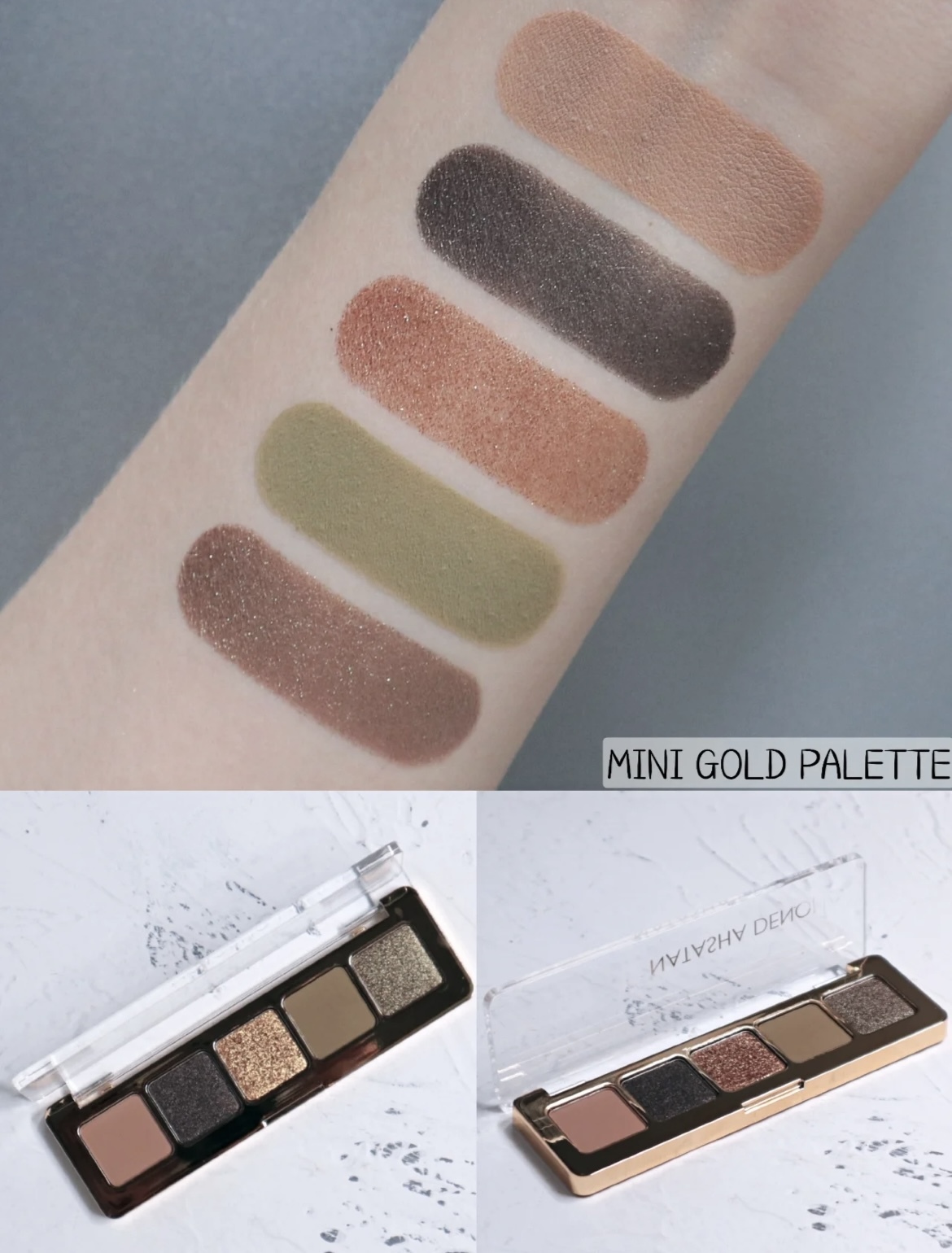 NATASHA DENONA - Mini Gold Eyeshadow Palette