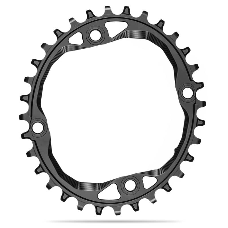 AbsoluteBlack Oval BCD104 Chainring (For Shimano 12S HG+ chain)