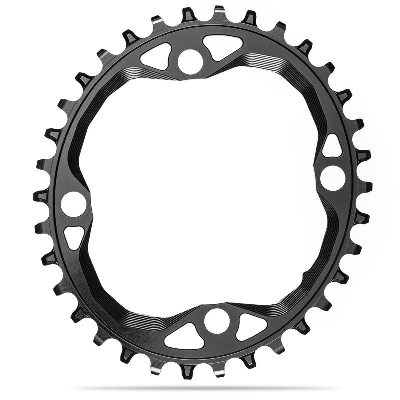 AbsoluteBlack Oval BCD104 Chainring (For Shimano 12S HG+ chain)