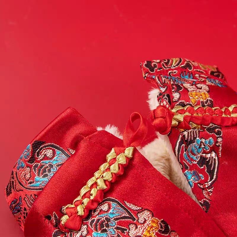 新春寵物中國風保暖漢服