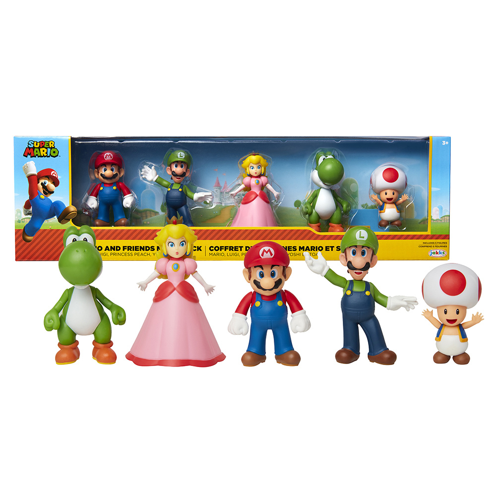 任天堂2.5吋好友公仔5入