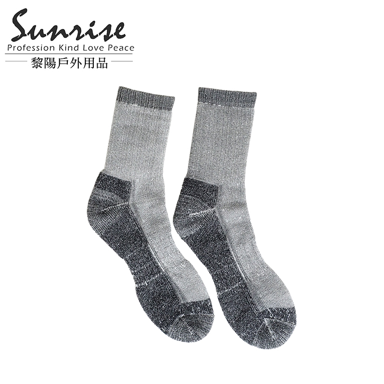 高筒厚羊毛襪 中性款 彈性/排汗透氣/不易鬆脫/適合運動旅遊穿著 44CZZ0001