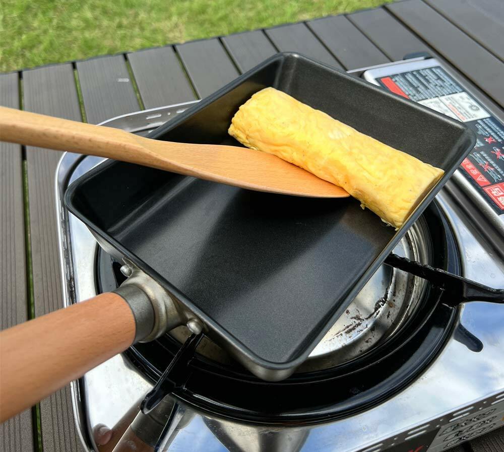 【SADOMAIN 仙德曼】台南鐵器玉子燒鍋 15x19.8cm SG907 G-1-3