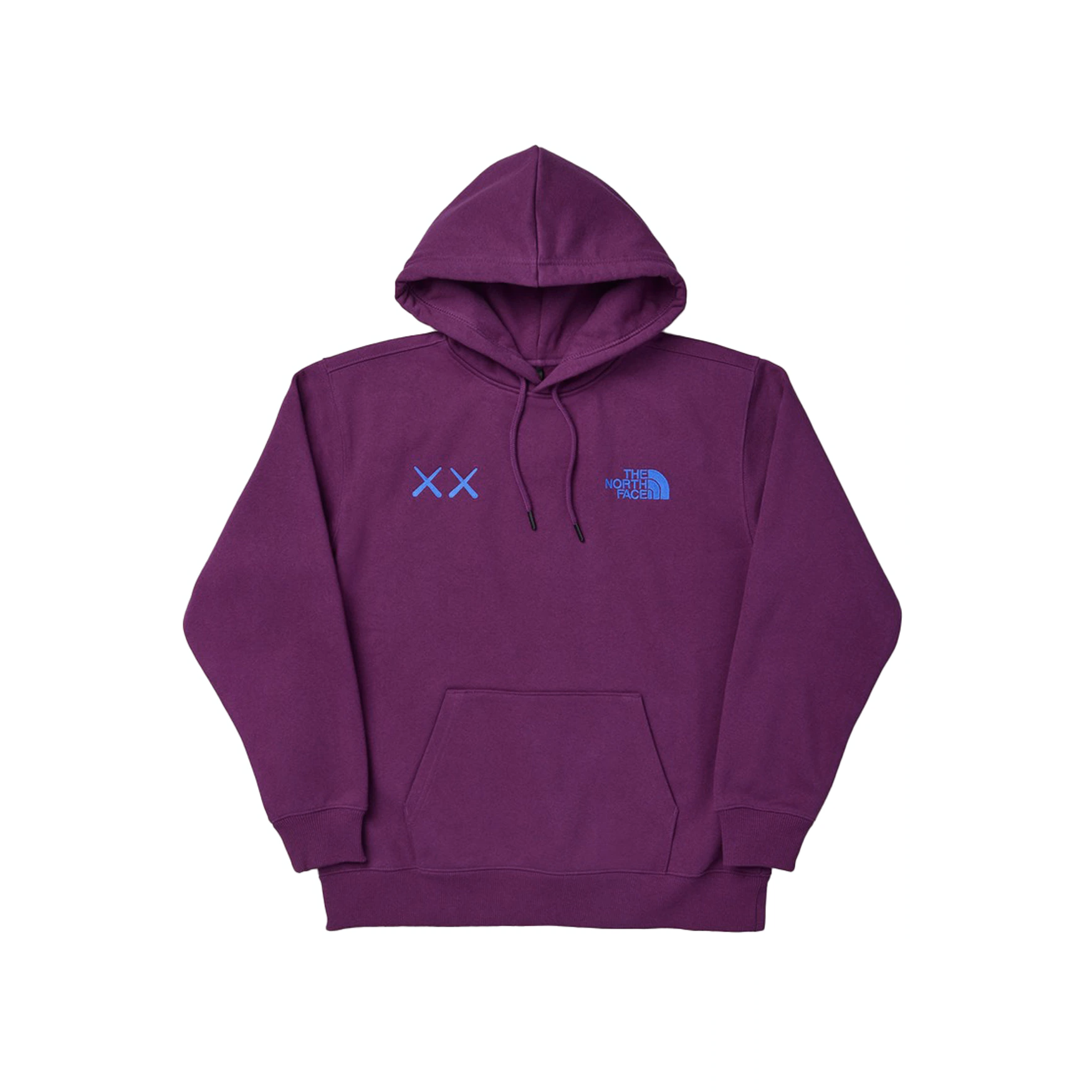 -(B011)-THE NORTH FACE X KAWS HOODIE 聯名帽T 藍色(VA6) 紫色(GP5)-NF017WLI