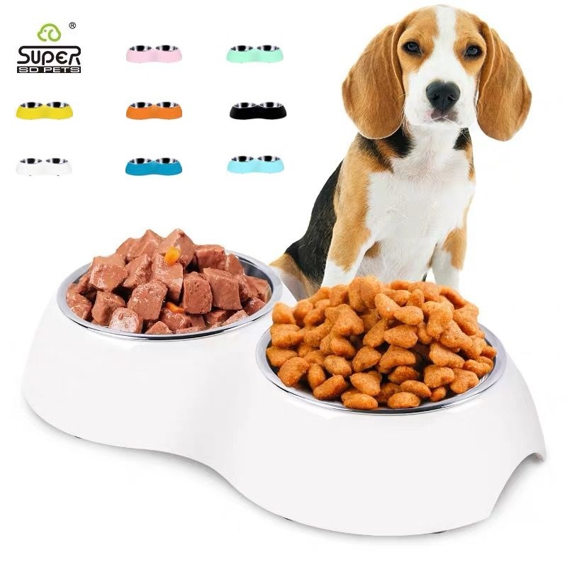 Super 密胺孖鋼碗 S~L．顏色隨機（家居用品）