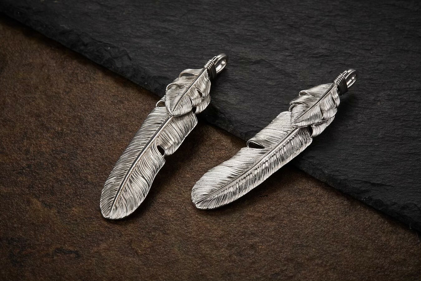 Corvus Metal 特大上銀羽毛