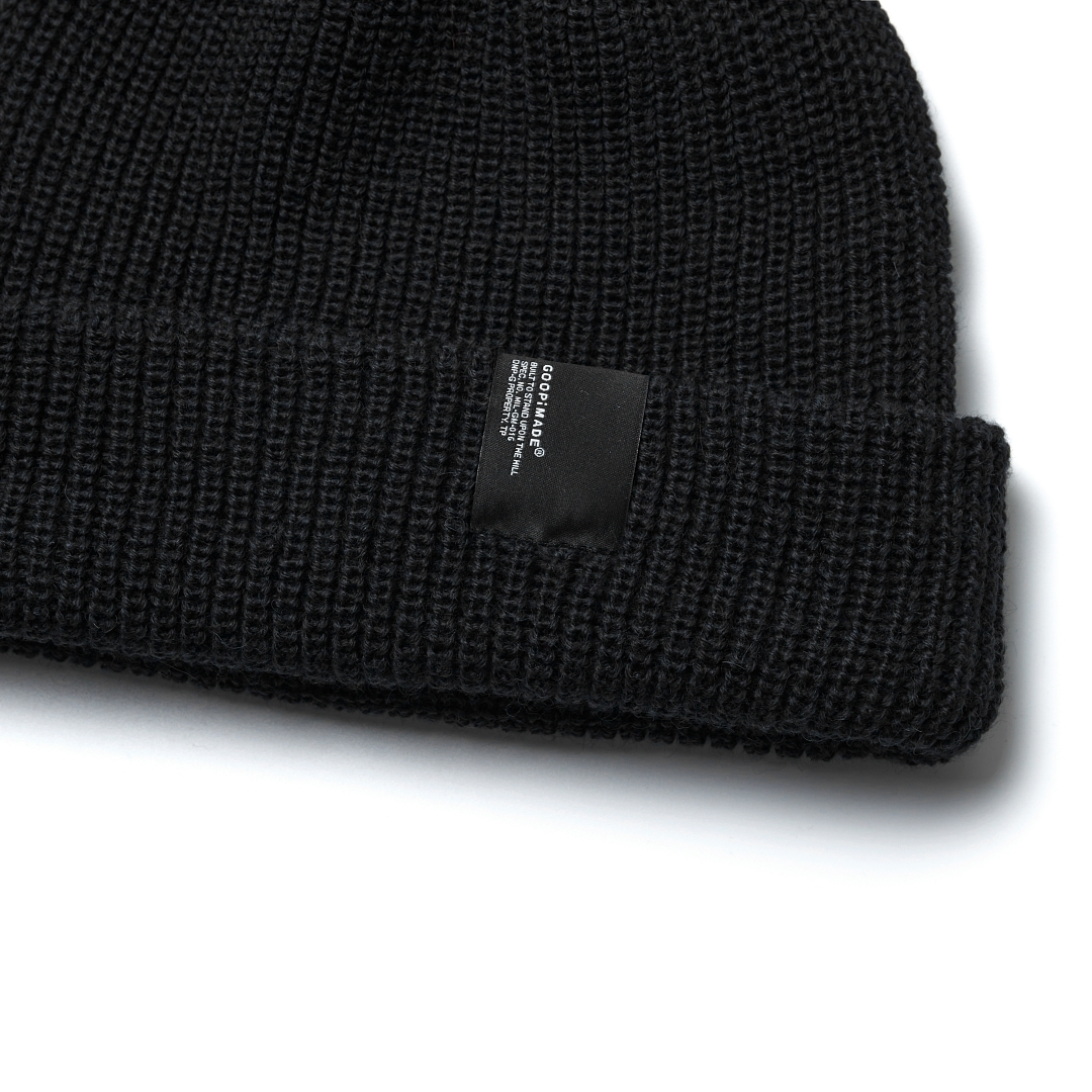 GOOPiMADE® 21 A/W “MB-01” Softbox Knit Beanie - Shadow
