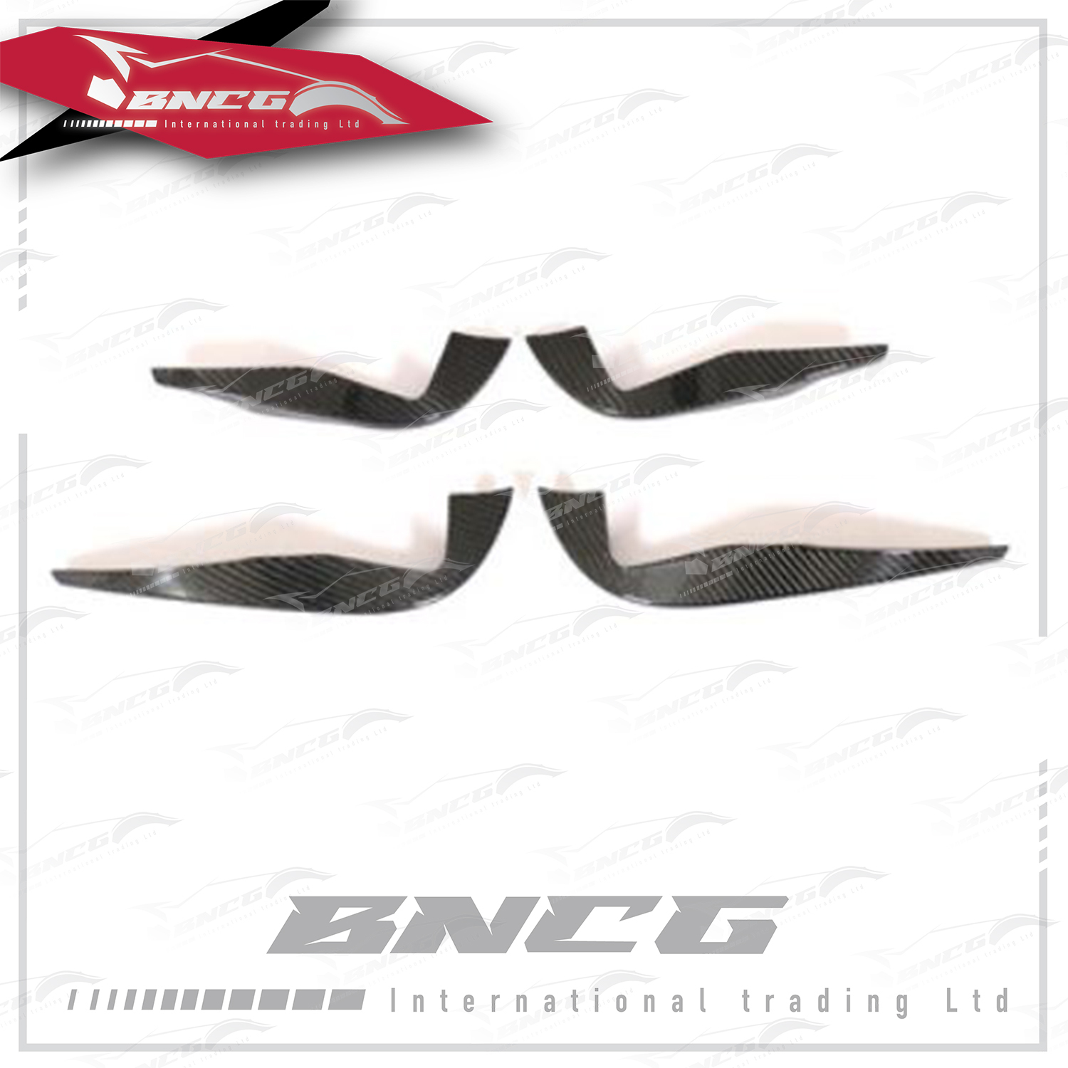 奧迪 Audi TTRS 16-18年式 改裝 卡夢 碳纖維 外觀件 空力套件 前保桿 風刀 【4件套】