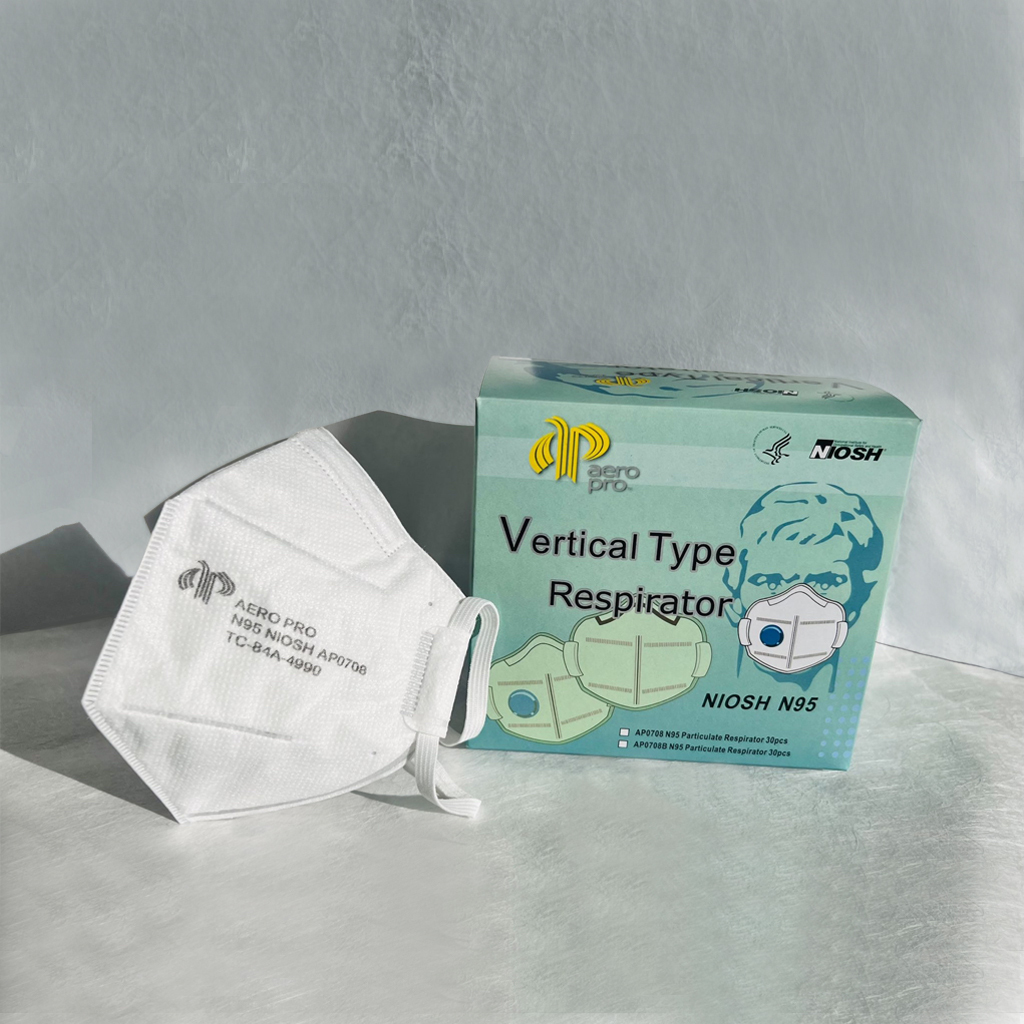 AERO PRO NIOSH 折疊式N95 - AP0708 (30片/盒-大包裝)