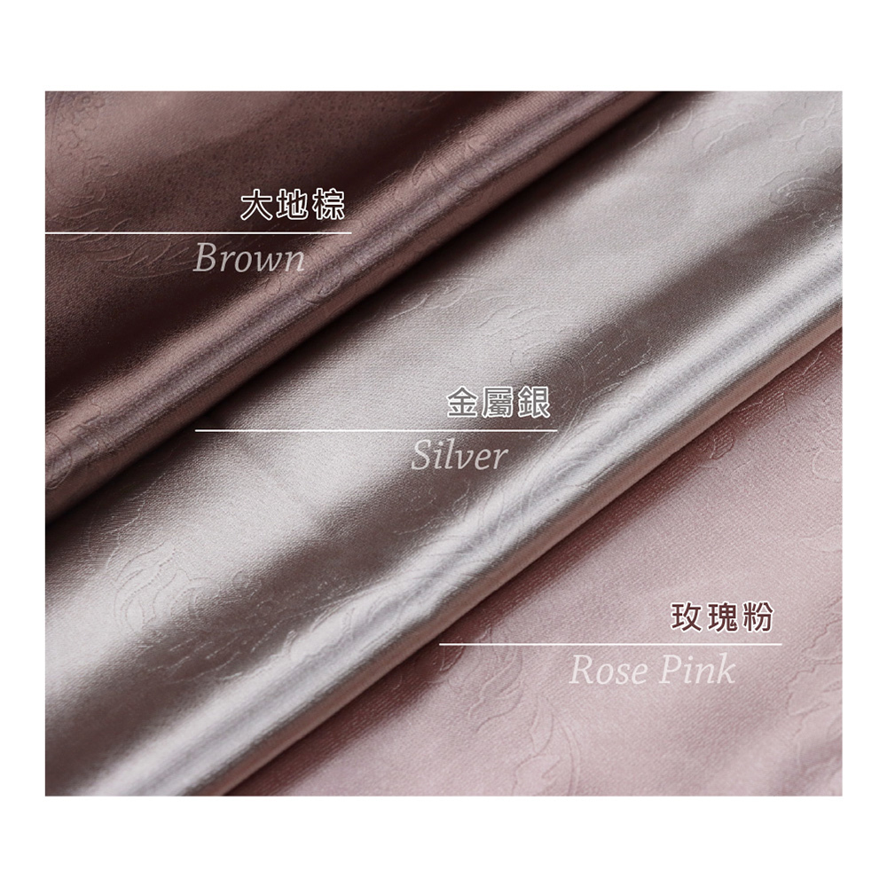 手工製作│遮光窗簾│半窗落地窗│光采花園│打孔│3色