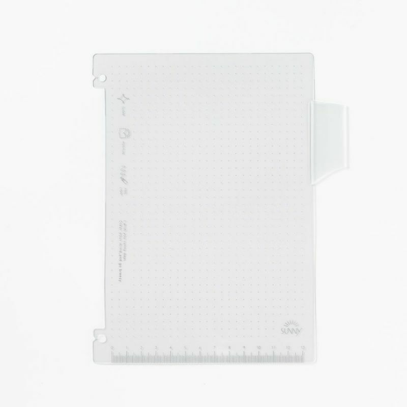Sunny Note 透明點陣墊板(附有筆插)｜SUNNY 日本