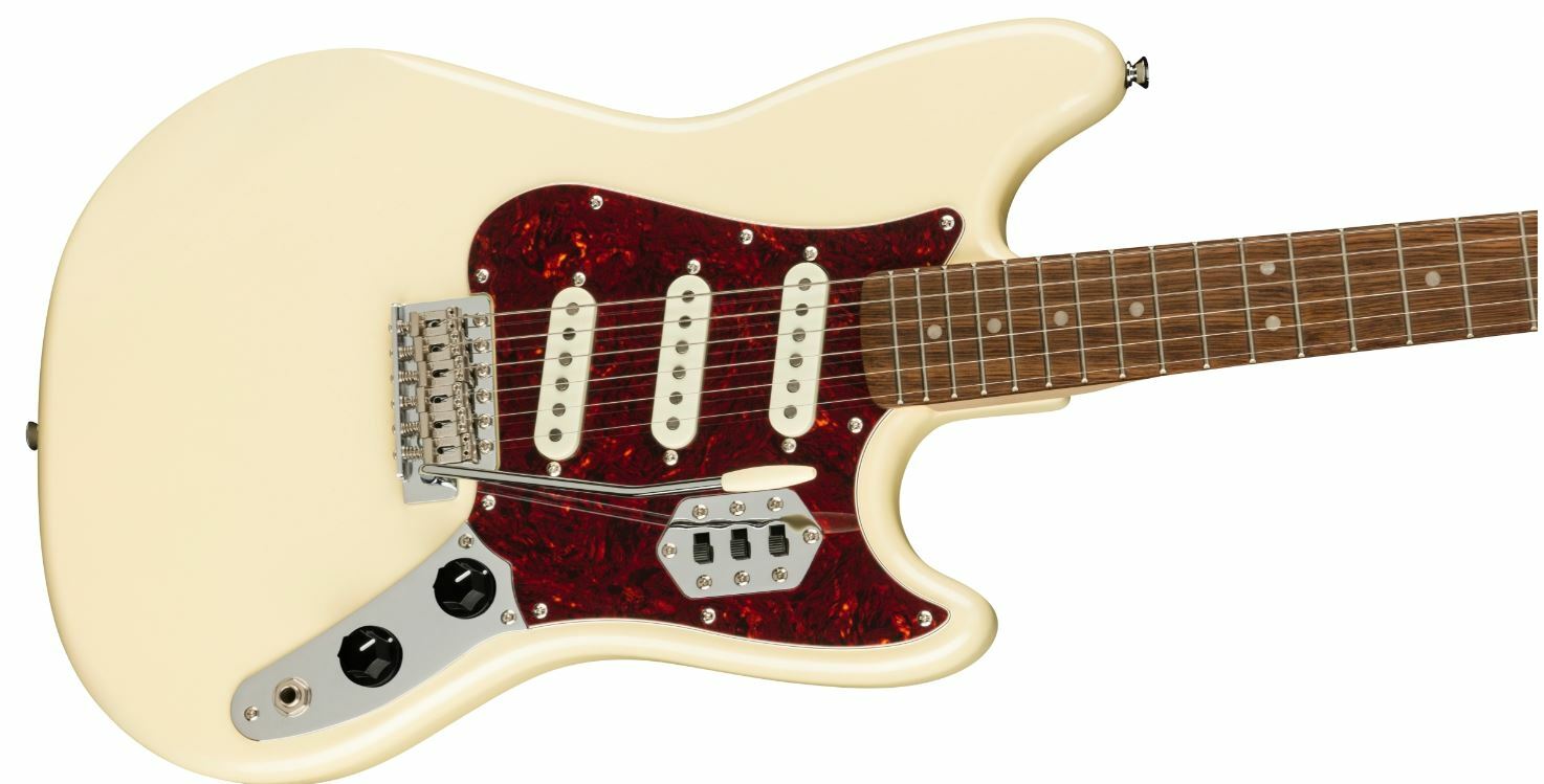 Squier Paranormal Cyclone 電吉他- Pearl White