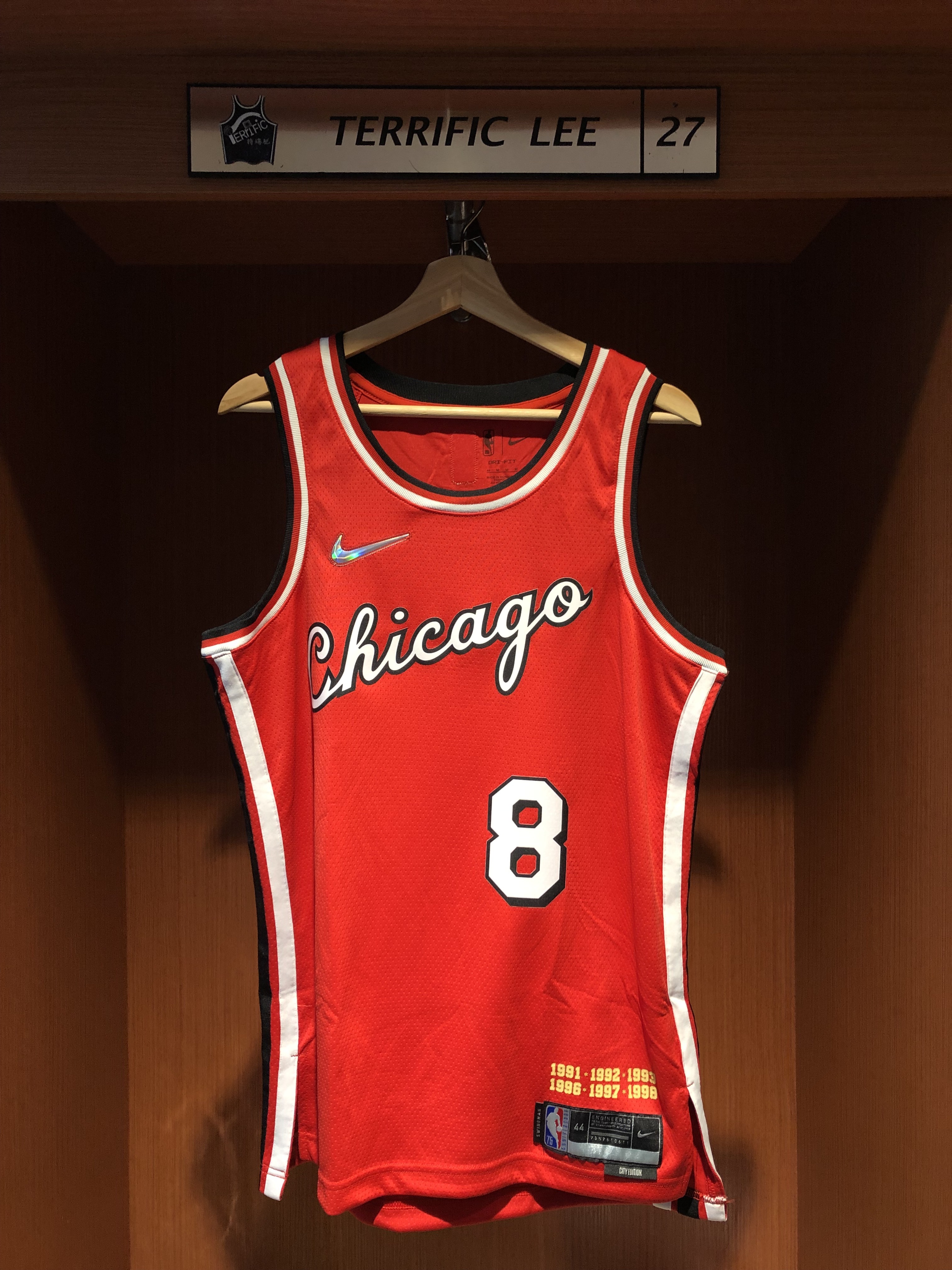 NBA球衣 Zach Lavine 芝加哥公牛城市 75周年 鑽石標 City Nike Swingman 球迷版 熱轉印 全新