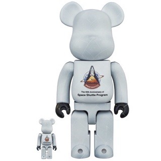 BE@RBRICK SPACE SHUTTLE  400％ + 100% 穿梭機
