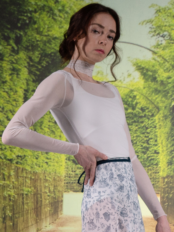 俄羅斯Ballet maniacs【BM-TOP01 網紗上衣】 俄羅斯Ballet maniacs【BM-TOP01 網紗上衣】