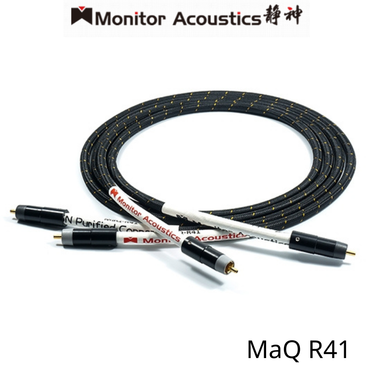 Monitor Acoustics 靜神 MaQ R-41 RCA  訊號線