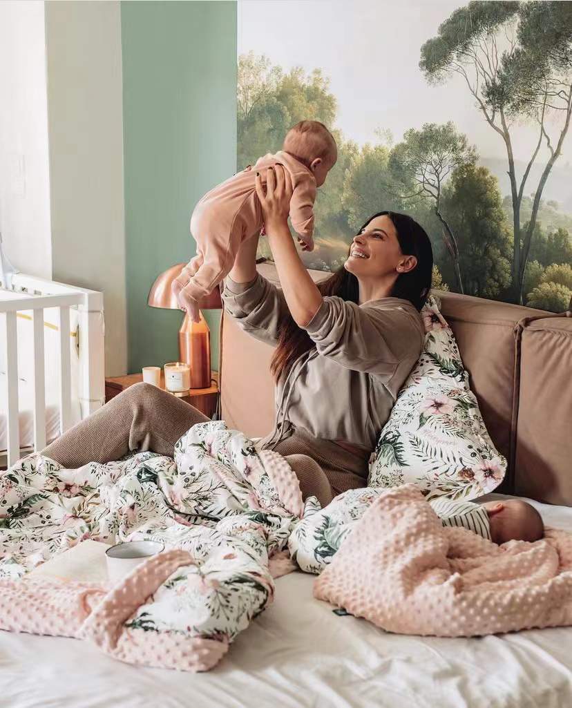 丹麥風格米洛豆豆絨毯子