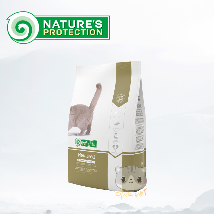Nature's Protection Dry Feed - For Neutered Cat 2kg