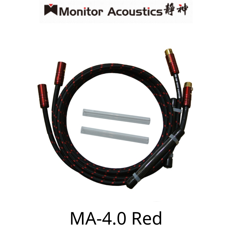 Monitor Acoustics 靜神 MA-4.0 Red XLR 訊號線